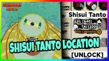 SHISUI TANTO LOCATION + SHOWCASE | SHINOBI LIFE 2 [ ROBLOX]