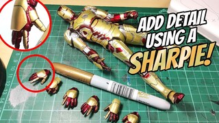 ZD TOYS IRON MAN MARK 42 - ADD HAND DETAIL - MARVEL