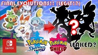 Pokemon SWORD & SHIELD (FINAL EVOLUTIONS + STARTER POKEMONS) LEAKED!?