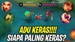 Duel emak-emak! siapa paling kuat?