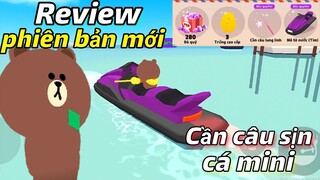 PLAY TOGETHER | REIVEW UPDATE CỬA HÀNG LINE FRIENDS XUẤT HIỆN CẦN CÂU, CÁ MINI SIÊU HOT