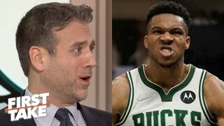 FIRST TAKE "Genius Defensively" Max Kellerman on Giannis bloodied up as Bucks win over Celtics