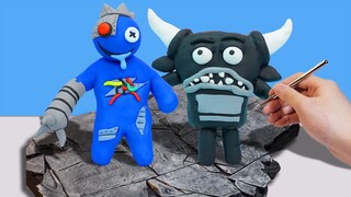 Blue máy móc và Rainbow Friends bị lãng quên