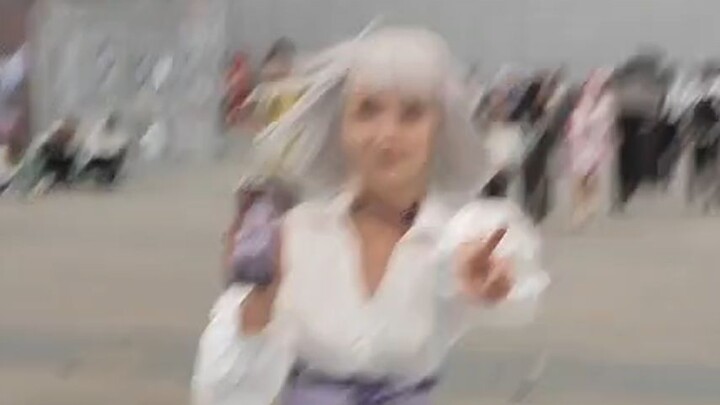 Playing cat dance and meowing in public, right?