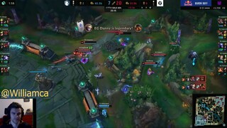 Trận đấu cực căng giữa TL và EG #game #LOL