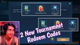 New Tournament Redeem Code in Mobile legends | Claim now free Tournament Chest code