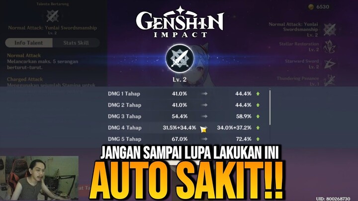 Penting! Upgrade Talent Setiap Character! - Genshin Impact : Indonesia