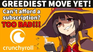 Crunchyroll Removed Ad-Supported Viewing...