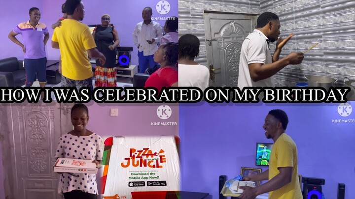 HOW MY FAMILY AND NEIGHBOURS CELEBRATED ME ON MY BIRTHDAY #birthdaycelebration#thegibsonfamily#viral