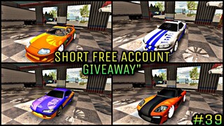 [🔴Short Free Account Giveaway ] [ Fast&furious ] Car Parking Multiplayer 4.7.4