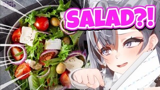 Reaksi Zeta ketika denger kata "SALAD"🤣