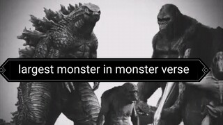 #monster verse#largest monster in monster verse