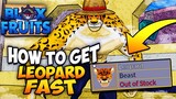 How To Get Leopard Quick and Easy - Blox Fruits Update 17 Part 3