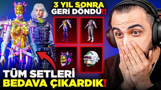 3 YILDIR AÇAMADIĞIM SET GERİ DÖNDÜ! 😱 DESTANSI DİVA VE HACKER SETİ (BEDAVA ÇIKARDIK) | PUBG MOBILE