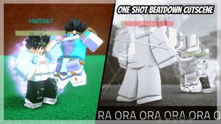 Obtaining RAREST STAND First Try in One of The BEST UPCOMING Roblox JOJO Game