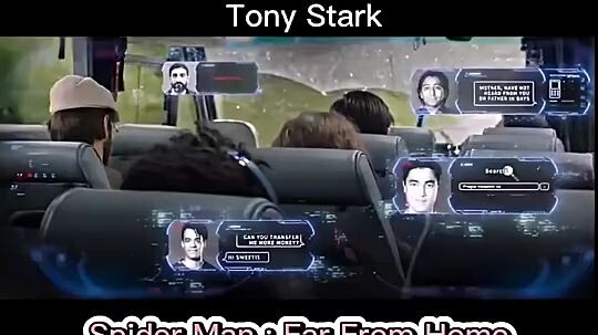 Cuplikan film Spiderman: Far from Home || Kacamata EDITH milik Tony Stark memang keren