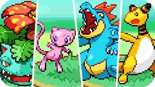 Pokémon HeartGold & SoulSilver : All Pokémon Sprite Animations (HQ)