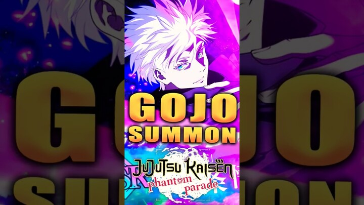 HOLLOW PURPLE GOJO SUMMON! (JJK: Phantom Parade) #jujutsukaisenphantomparade #jjkphantomparade