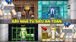 TÔ GÀ THỬ THÁCH 24H XÂY NHÀ TÙ TÔ GÀ EXE SIÊU AN TOÀN TỪ NOOB TỚI GOD TRONG MINECRAFT