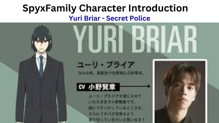 Spy Character - Yuri Briar - Secret Police