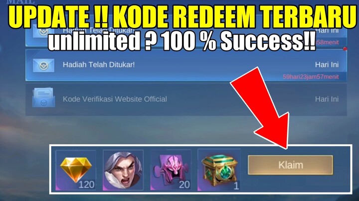 UPDATE !! KODE REDEEM TERBARU MOBILE LEGENDS || Special 515 Carnival Party