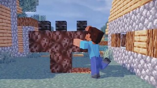 Minecraft: When I try to build a wither in a village