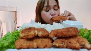 PORK TONKATSU MUKBANG