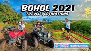 BOHOL TRAVEL DESTINATIONS 2021 - How To Get S-PASS Travel Requirements - Bohol 2021