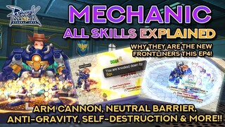 MECHANIC SKILLS DEMO + EXPLANATION | Ragnarok Mobile Eternal Love