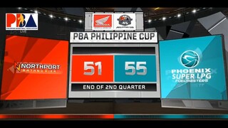 NORTHPORT VS PHOENIX 1ST HALF HIGHLIGHTS | PBA BUBBLE RESTART | OCTOBER 15, 2020