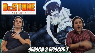 YUZURIHA GODDESS!! | DR. STONE SEASON 2 EP 7 | Brothers Reaction & Review