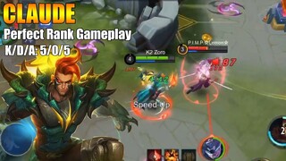 Claude perfect legend rank gameplay | Road to top1 global Squad Season15