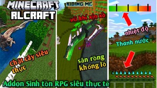 Cách Tải Và Cài Addon Rlcraft Phiên Bản Mới Siêu Hay Cho Mcpe 1.16, 1.14 (Có Link) | KIDING MC