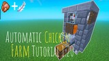 Minecraft Automatic Chicken Farm Tutorial