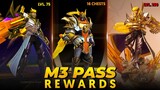 HOW TO GET ROGER PRIME SKIN & ALDOUS M1 SKIN IN M3 EVENT | FREE EXP IN M3 PAAS | MLBB