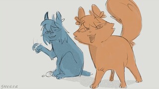 squirrelflight and ashfur #besties