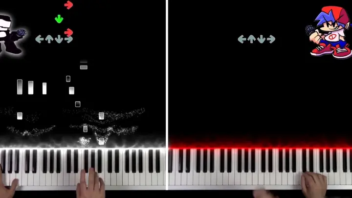* VS Boyfriend, an addictive piano battle, the more you watch, the better!