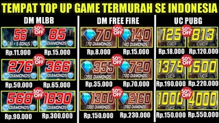 RAHASIA TEMPAT TOP UP GAME TERMURAH!!! TOP UP DIAMOND ML, FF, DAN UC PUBG, RAHASIA RESSELER