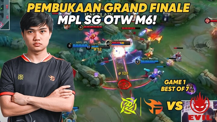 PEMBUKAAN GRAND FINALE MPL SG OTW M6! - NIP FLASH SG vs EVIL SG Game 1 #KBreakdown