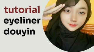 ✨tutorial eyeliner ala douyin. ✨