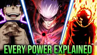 Every Jujutsu Kaisen POWER Explained - What is Cursed Energy, Cursed Techniques & Cursed Spirits?