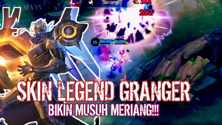 🔥 Skin Legend Granger bikin musuh meriang‼️
