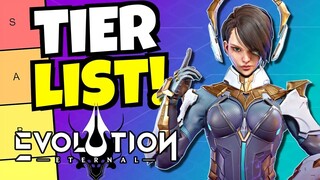 ETERNAL EVOLUTION TIER LIST!!!