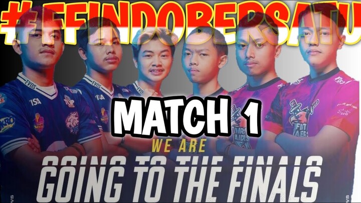 FINAL FFWS 2021 - MATCH 1 || FREEFIRE WORLD SERIES 2021