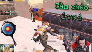 PUBG Mobile - Lập kỷ lục PUBG Mobile khi Cầm chảo Solo Squad đập chết 1 team 4 thành công