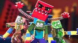 Monster School but it's Project Playtime Challenge! (VS Boxy Boo Minecraft Animation)