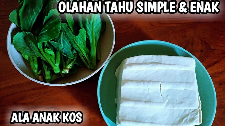 Gak usah ribet mengolah tahu dimasak gini aja udah enak bgt | Resep olahan tahu simple