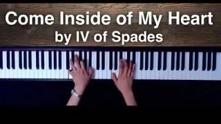 Come Inside of My Heart by IV Of Spades Piano Cover with sheet music