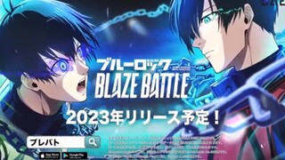 TV动画『蓝色监狱』完全新作３D手游『Blue Lock BLAZE BATTLE』2023年面世决定！