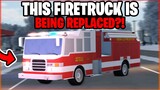 This FIRETRUCK Is Being REPLACED In The NEXT UPDATE?! || Roblox Greenville